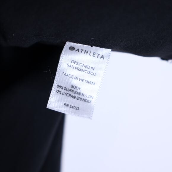 ATHLETA Track Tux Tight Legging Black Pull On Lightweight Active Women's S - Picture 10 of 11